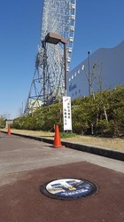 写真：大阪モノレール蓋位置