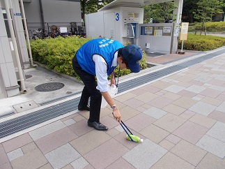 写真：指導員活動の様子