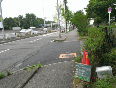 写真：測定の様子