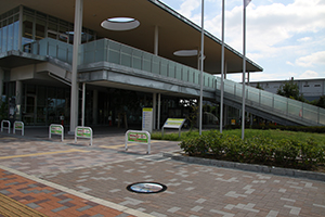 写真：JR吹田貨物ターミナル駅全景