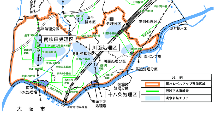 対象区域図