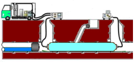 イラスト：管渠更生工法