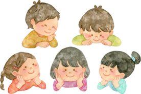 イラスト：子供たち