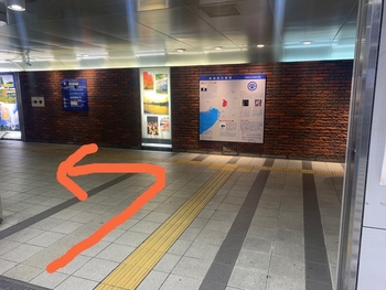 写真：JR吹田駅からのアクセス1