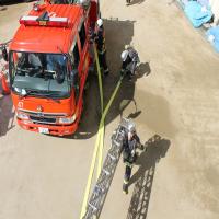 写真：消防隊の訓練の様子3