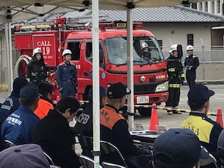 写真：大阪府下警防技術指導会1