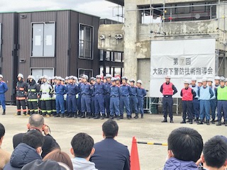 写真：大阪府下警防技術指導会11