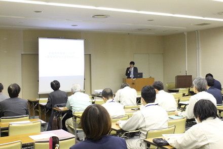 写真：中核市移行推進部会【環境・都市健康部会】の研修会