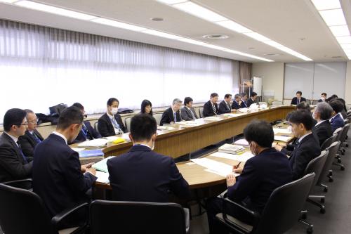 写真：第7回中核市移行推進本部会議