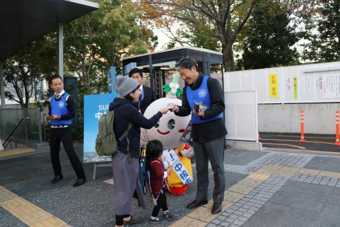 写真：キャンペーン（JR吹田）