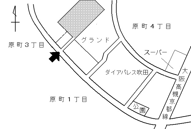 第137投票所の地図