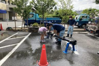 写真：漏水修理体験2