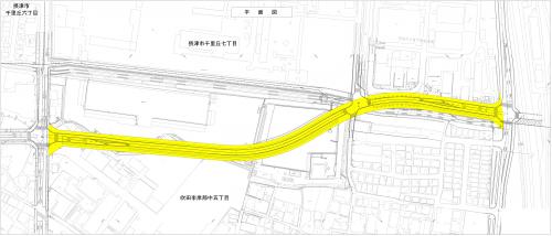 地図：岸部平面図