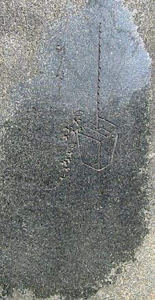 加賀の千代女の句碑の拡大写真