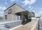 桃山台駅新駅舎の写真