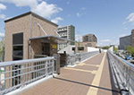 駅舎連絡橋の写真