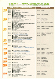 画像：千里ニュータウン半世紀のあゆみ