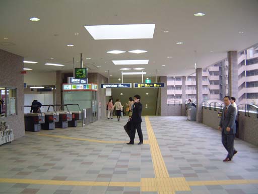 写真：山田駅改札