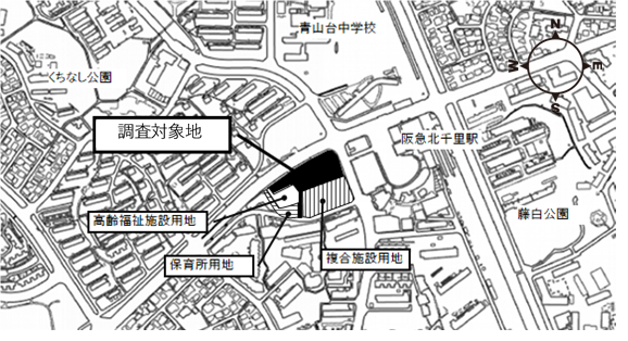 地図：調査対象地