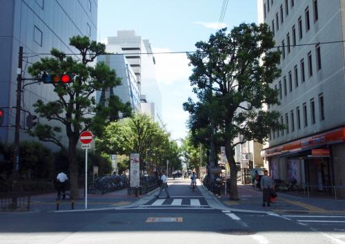 写真：江坂駅西側モール街道路2