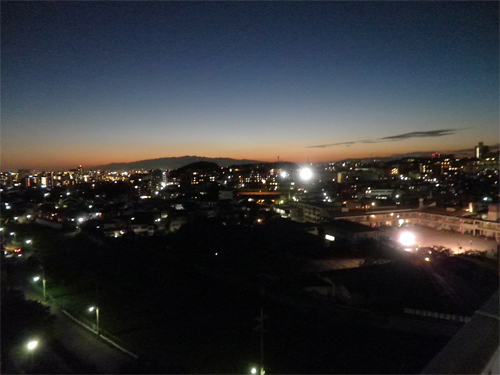 写真：夕焼