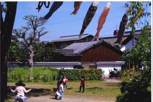 写真：五月の庭