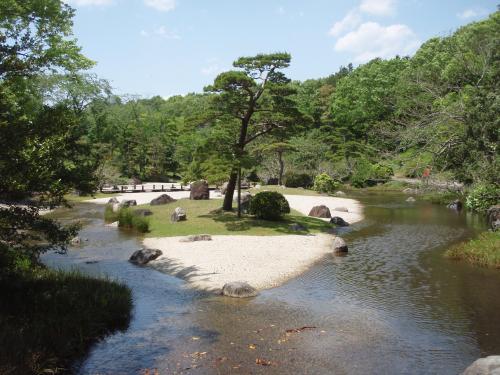 写真：万博2-5 州浜（万博・日本庭園）