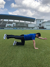 写真:体幹バランス2