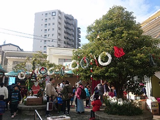 写真：第9回竹見台商店会クリスマスフェスティバル2