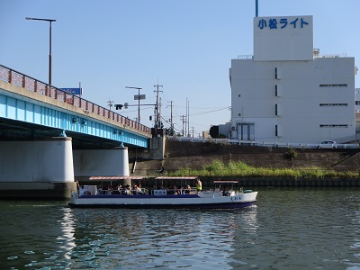 写真：神崎川クルーズ