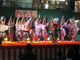 写真：アジアンフェア阿波踊り