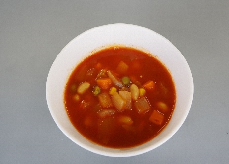 写真：大豆のミネストローネ