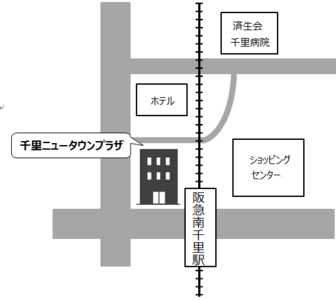 地図：保健センター南千里分館