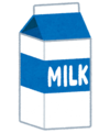イラスト：牛乳