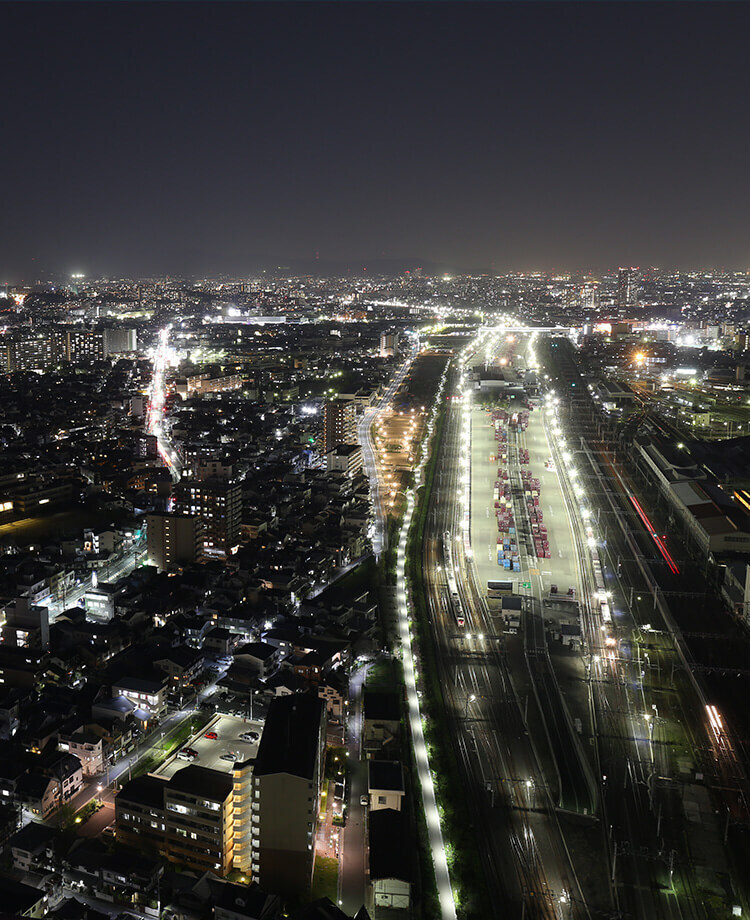 写真：吹田市の夜景