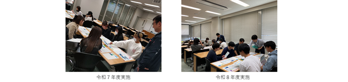 大阪学院大学での授業の様子