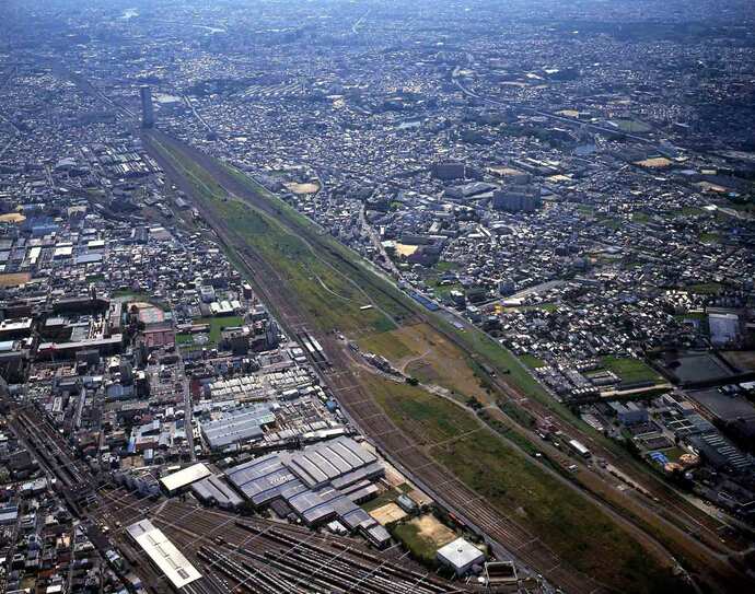 写真：吹田操車場跡地