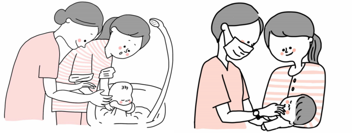 アウトリーチ（訪問）型の様子