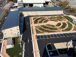 写真：資源循環エネルギーセンターストックヤード