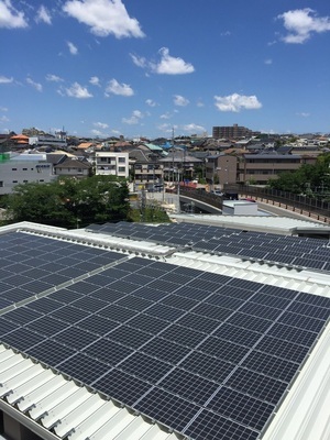 写真：阪急千里山駅前東自転車駐車場の屋上