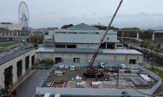 仮設事務所建方