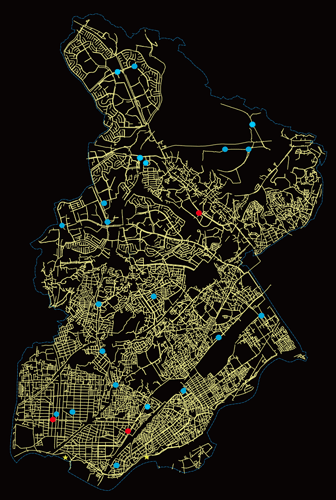 デザインマンホールマップ