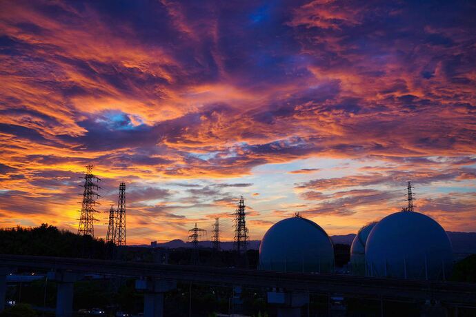 写真：夕焼け