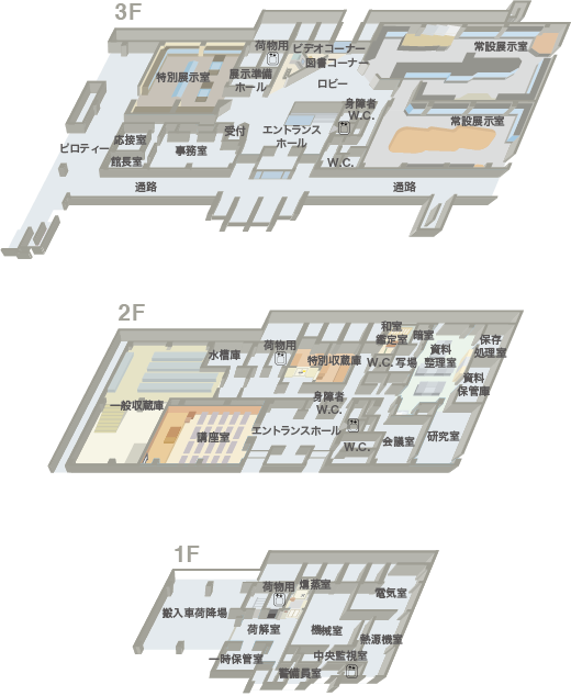 イラスト：全体のフロア図