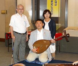 写真：議長・副議長の来館2