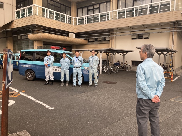 2月20日（火曜）出発式の様子