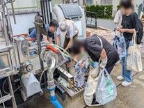 応急給水訓練