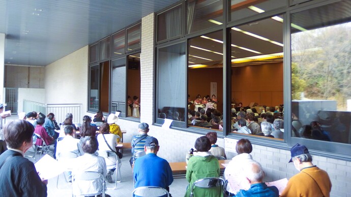 写真：お花見コンサート