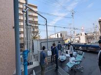 給水車用給水栓からの応急給水