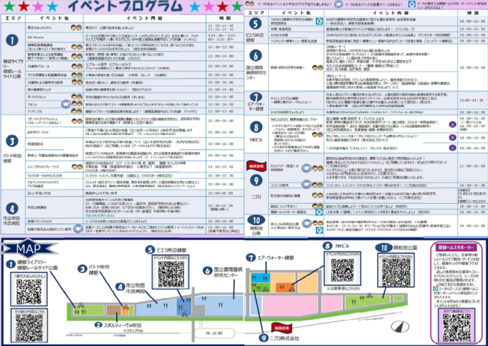 パンフレット：健都フェス